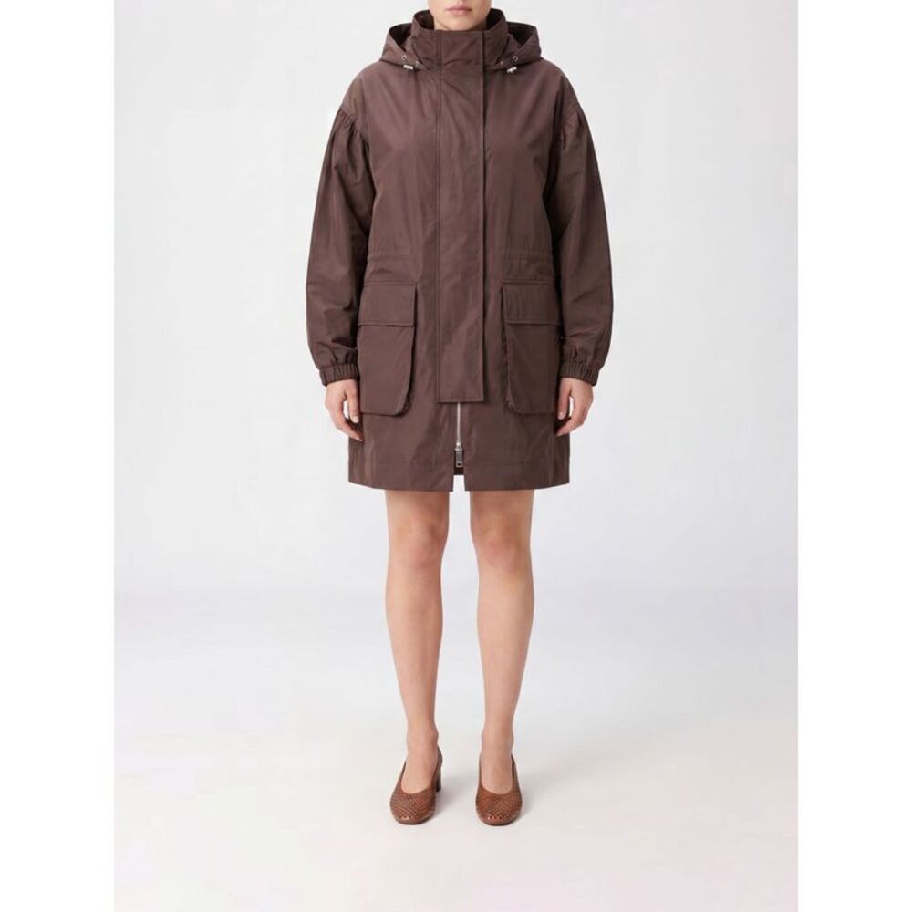 Oof Wear Relaxed Fit Lyocell And Cotton Blend Parka With Hood And Drawstring